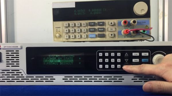 Fonction de contrôle externe-Alimentation CC SP-1U/2U